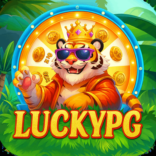 Imagem promocional da LUCKYPG mostrando a plataforma e suas vantagens